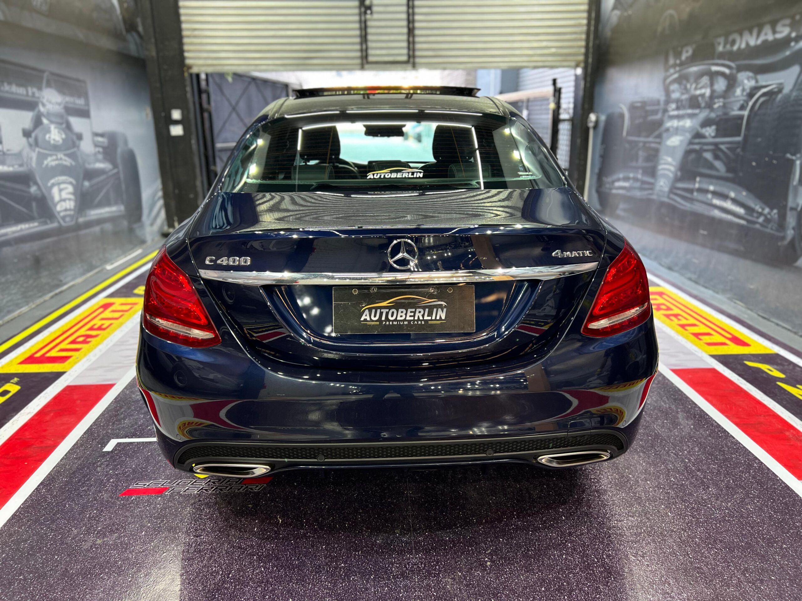 Mercedes-Benz Clase C 3.0 C400 Amg-line 333cv - Imagen 4